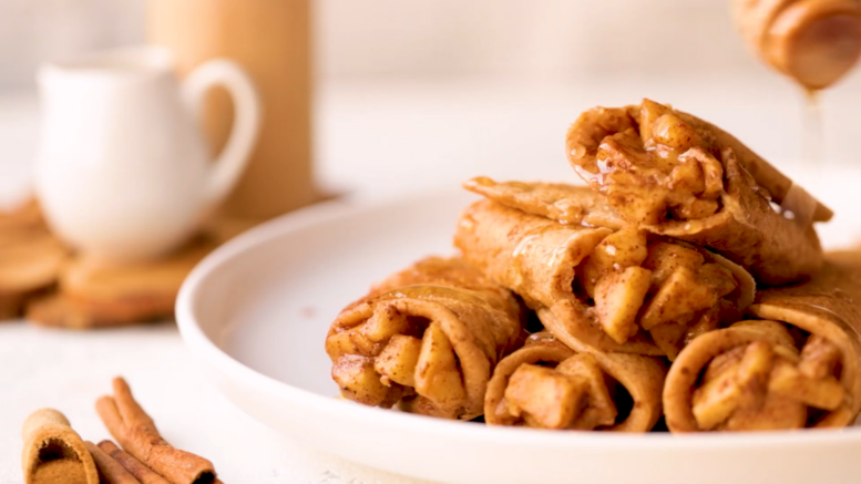 Almás diétás palacsinta