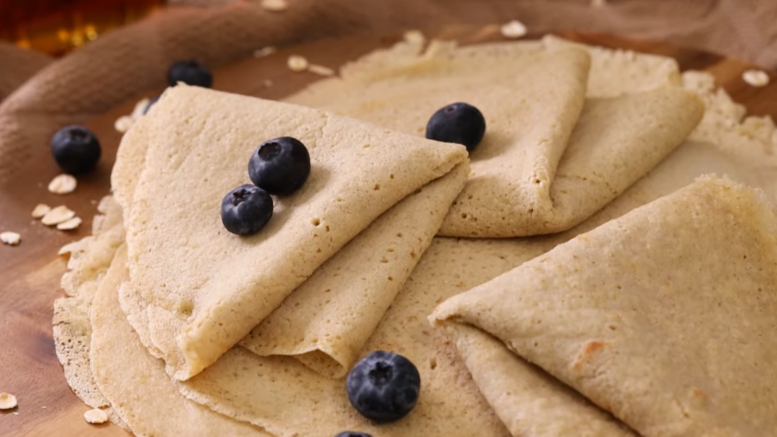 Diétás palacsinta zabpehelylisztből