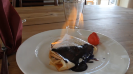 Lángoló gundel palacsinta