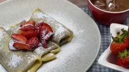 Mogyorókrémes palacsinta