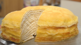 Palacsintatorta túrós