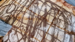 Bögrés palacsinta tepsiben