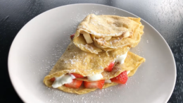 Diétás zabpelyhes palacsinta