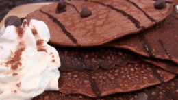 Csokis protein palacsinta