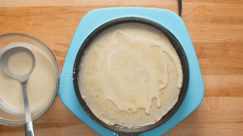 Egyszerű csúsztatott palacsinta