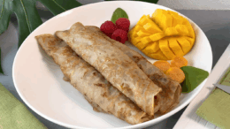 Gluténmentes banános palacsinta