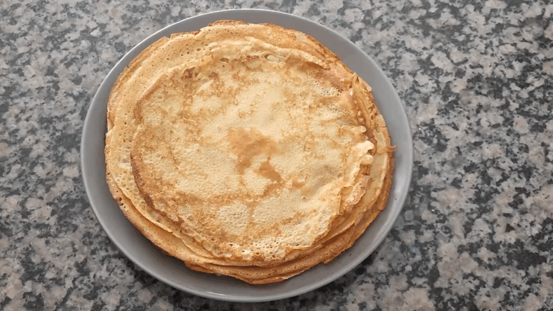 Palacsintatészta ásványvíz nélkül