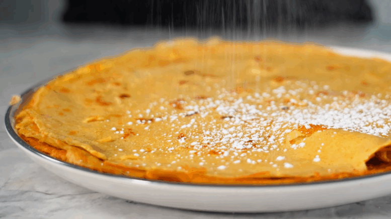 Réteslisztből palacsinta