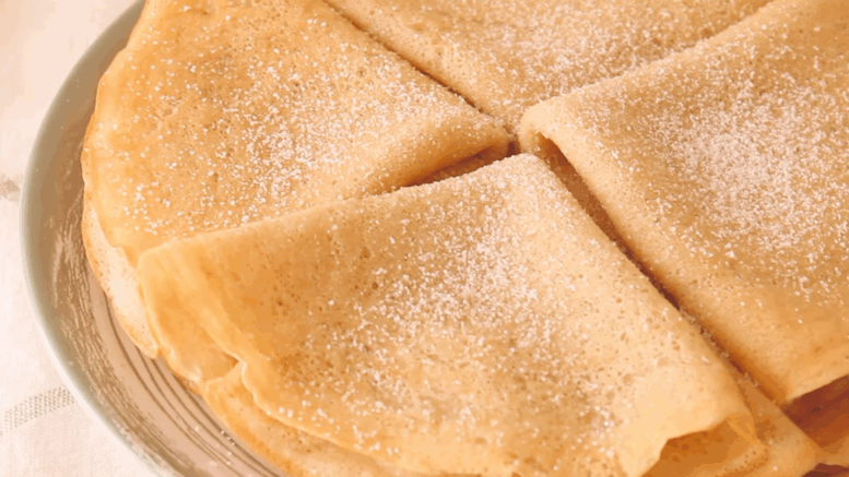 Tej tojás nélküli palacsinta