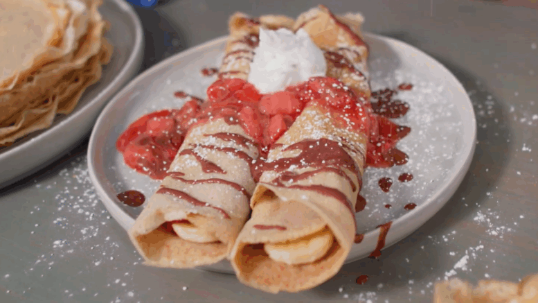 Teljes kiőrlésű liszt palacsinta