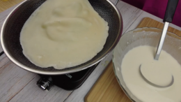 Vegan palacsinta tojas es tej nelkul