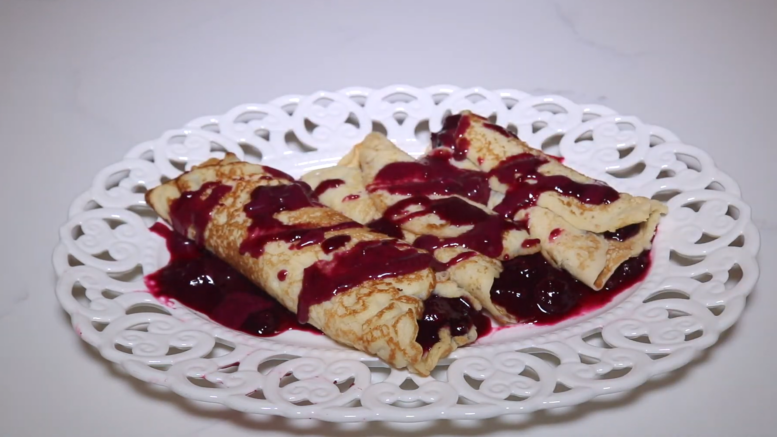 Áfonyás palacsinta